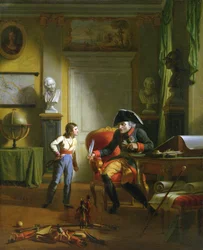 Frederico II o Grande com o seu sobrinho Frederick Wiliam III, 1814